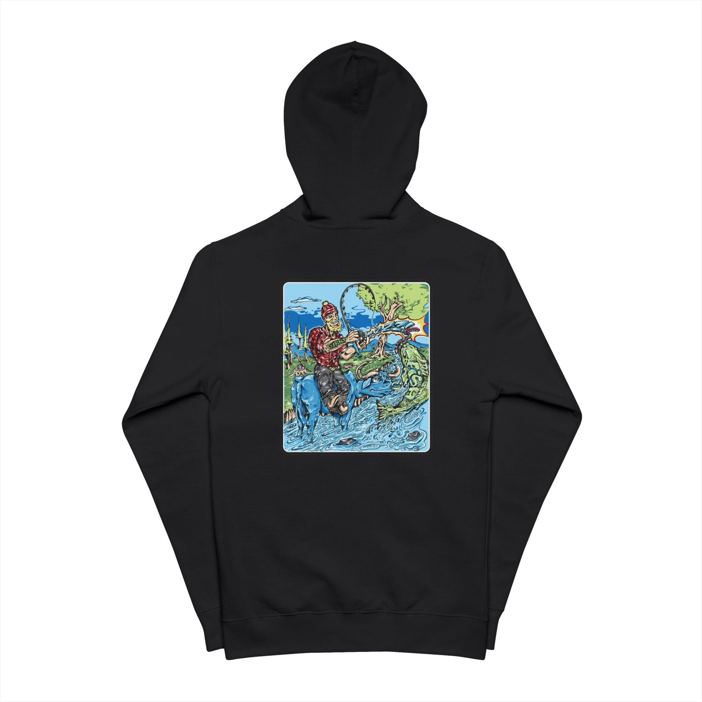FISHGIANT | ZIP UP HOODIE | LIMITED TEAM EDITION | FISH GIANT AND THE OX |