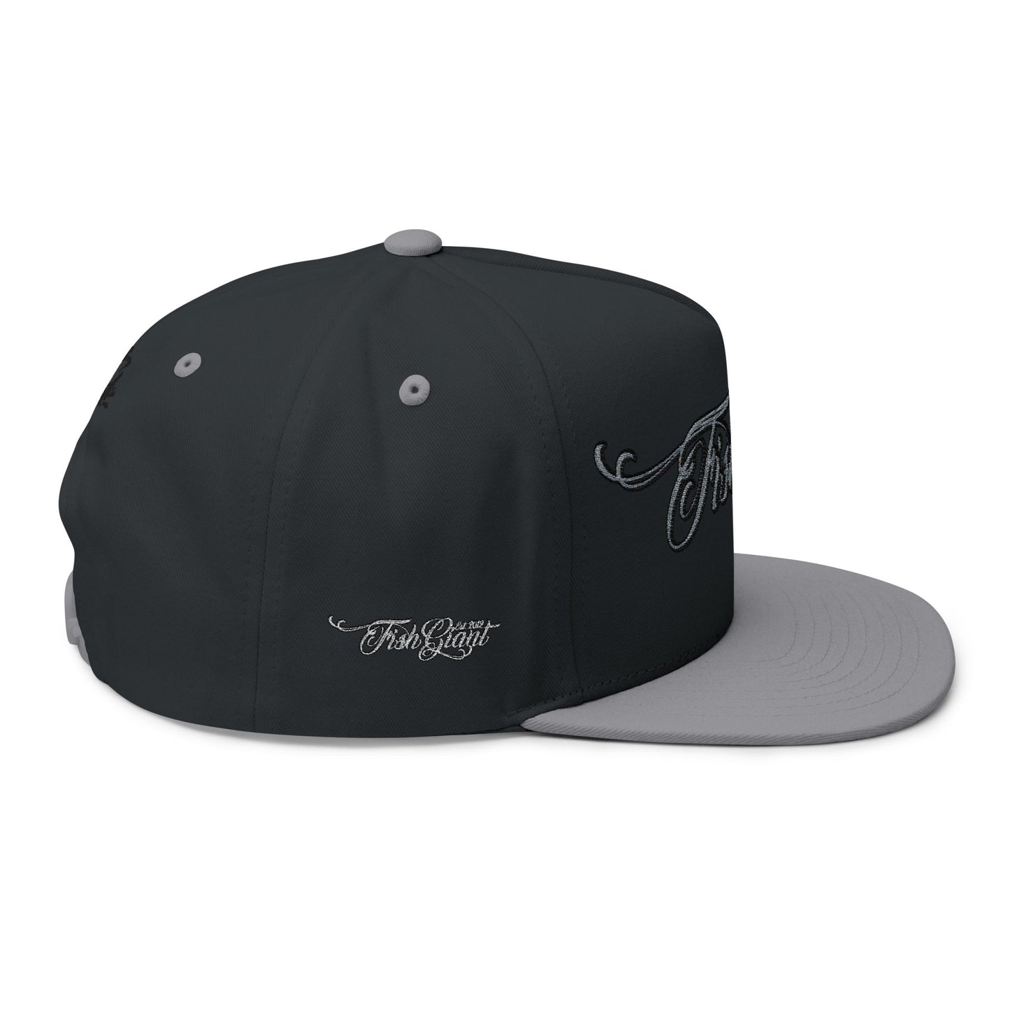FISHGIANT | CALIFORWARD | FLAT BILL CAP | EMBROIDERY ON ALL SIDES