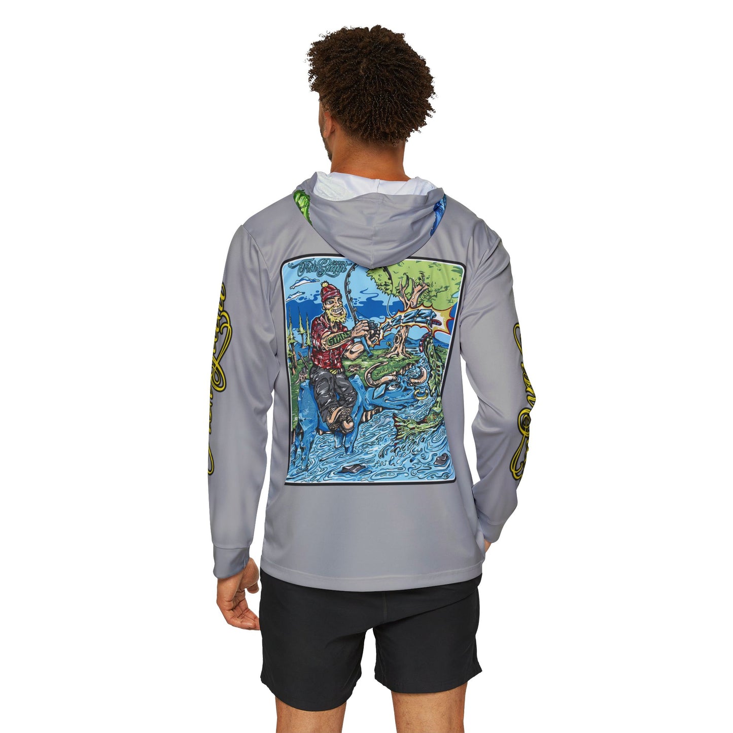 FISHGIANT | LIMITED EDITION JERSEY | PLAID | FISH GIANT AND THE OX | UPF +50 SUN PROTECTION