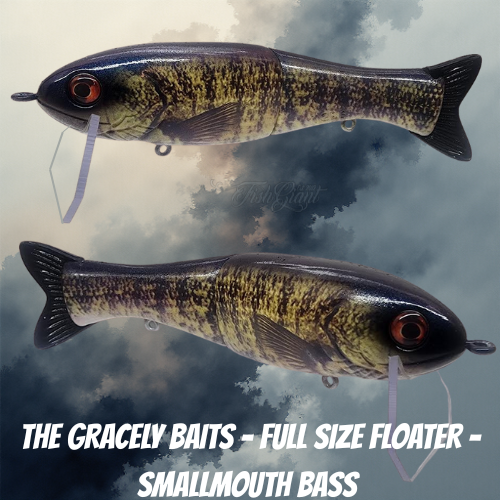THE GRACELY BAITS - FULL SIZE FLOATER - SMALL MOUTH