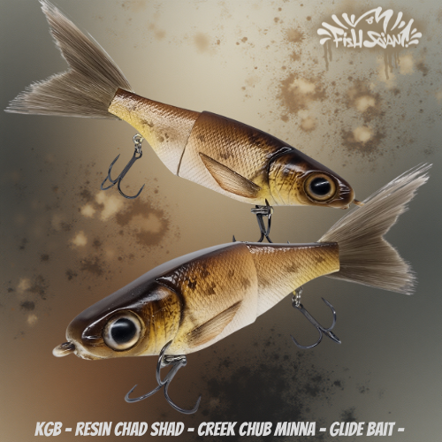 KGB - CHAD CHAD - CREEK CHUB MINNA - 2024 - GLIDE BAIT - 7 INCH
