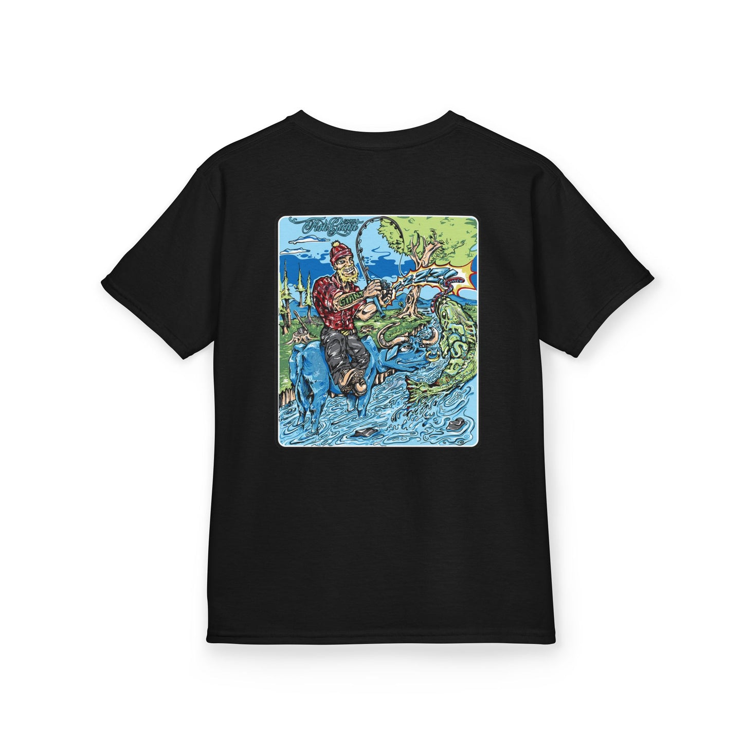 FISHGIANT KIDS TEE | FISH GIANT AND THE OX| SIZES XS - XL | 11 COLORS