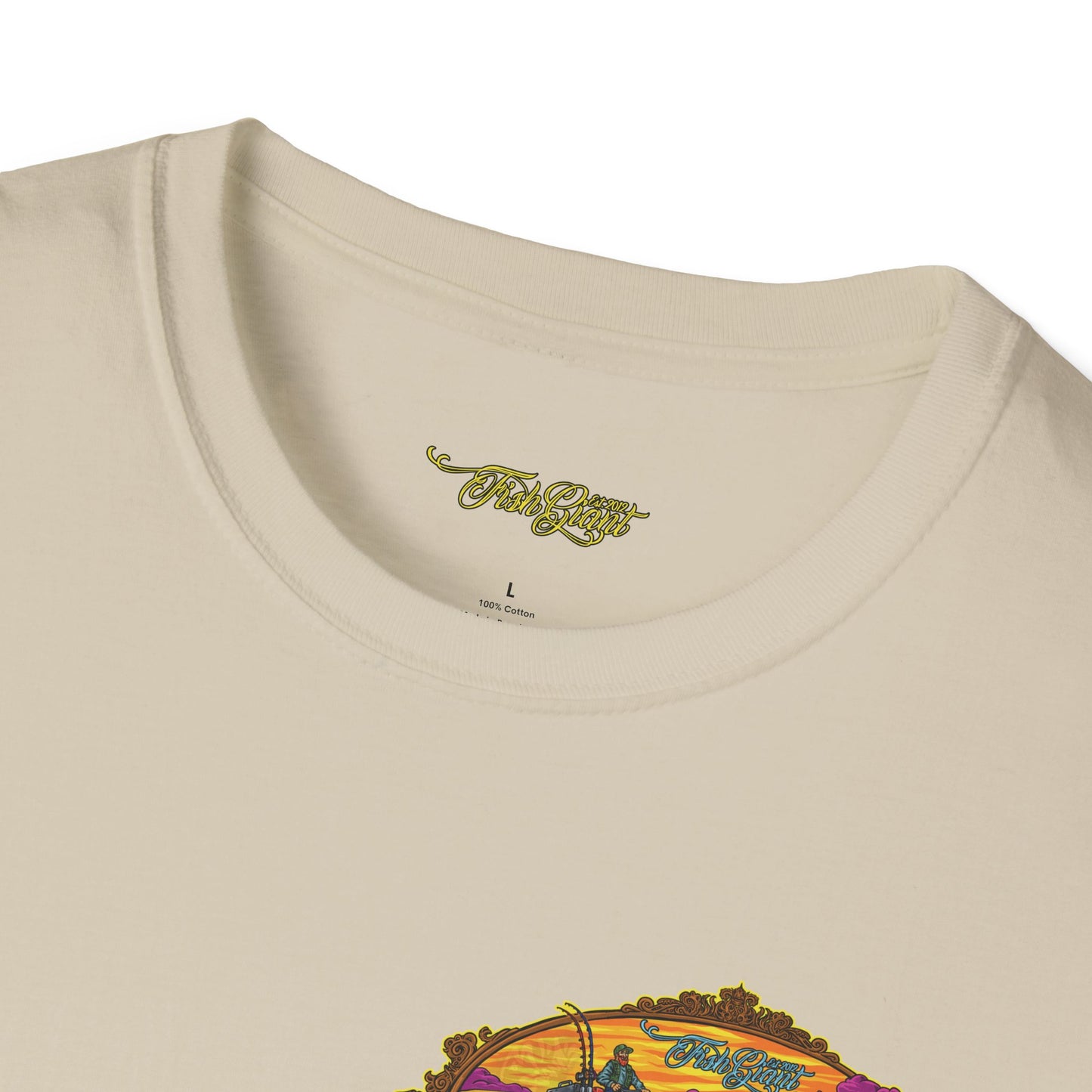 FISHGIANT | MENS SOFT TEE |BASS WRANGLER OG | SIZES XS TO 5XL |