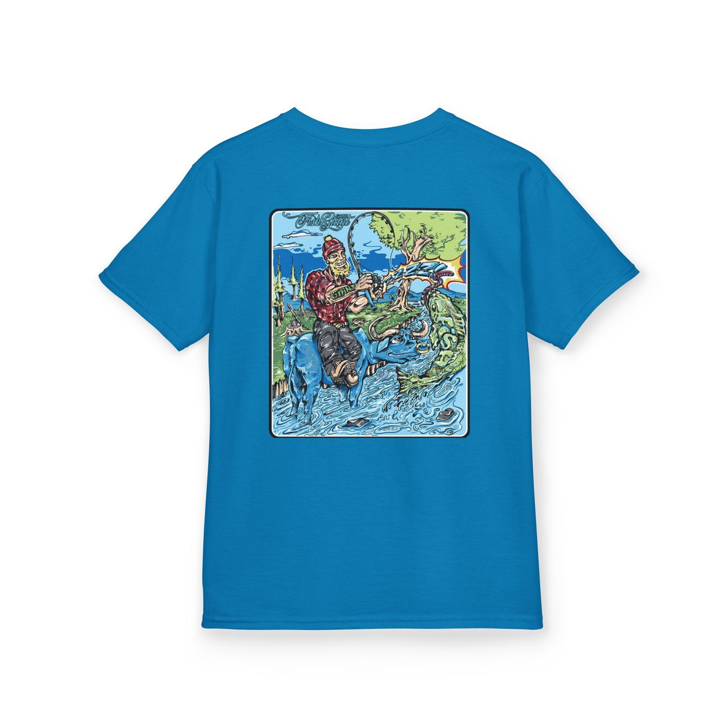 FISHGIANT KIDS TEE | FISH GIANT AND THE OX| SIZES XS - XL | 11 COLORS