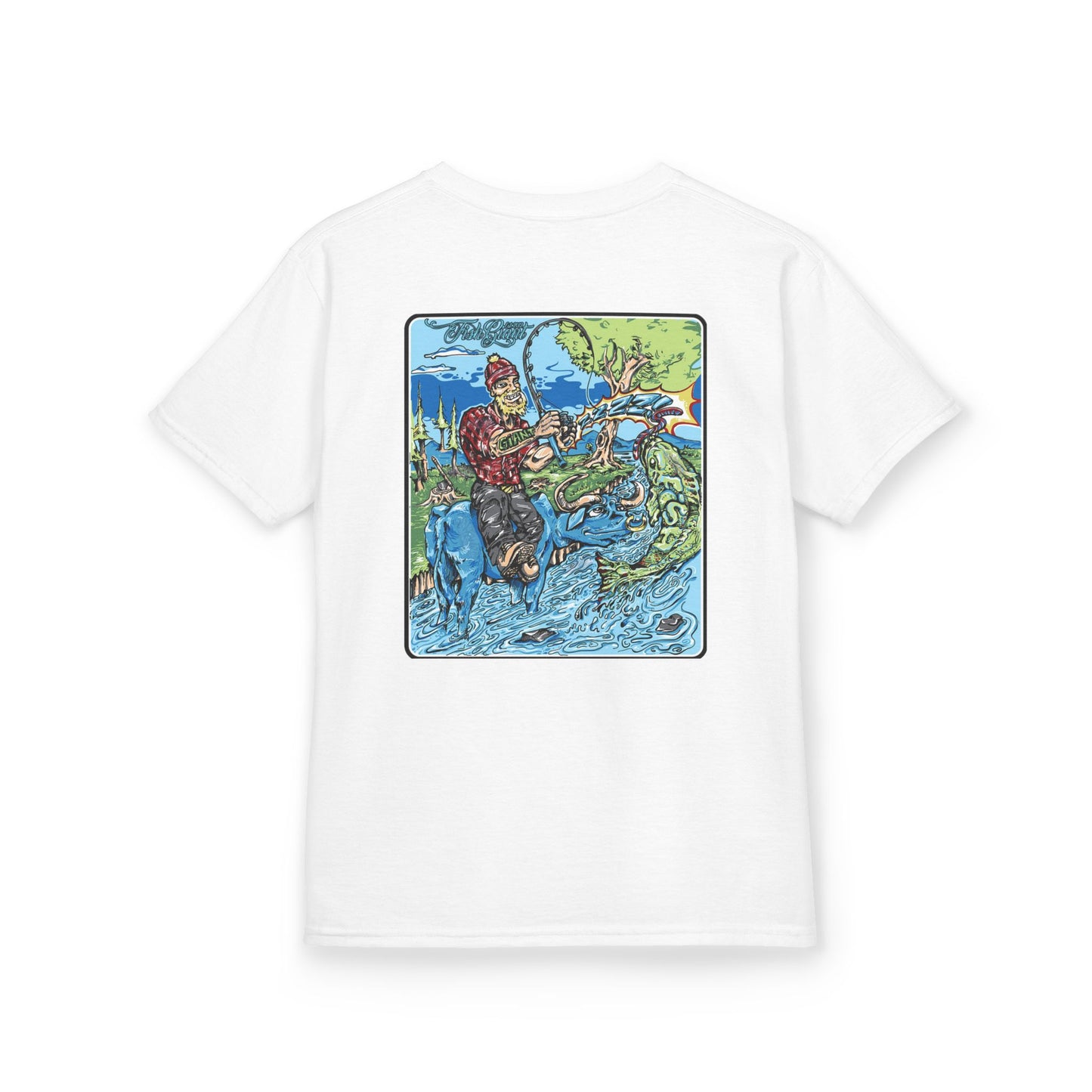 FISHGIANT KIDS TEE | FISH GIANT AND THE OX| SIZES XS - XL | 11 COLORS