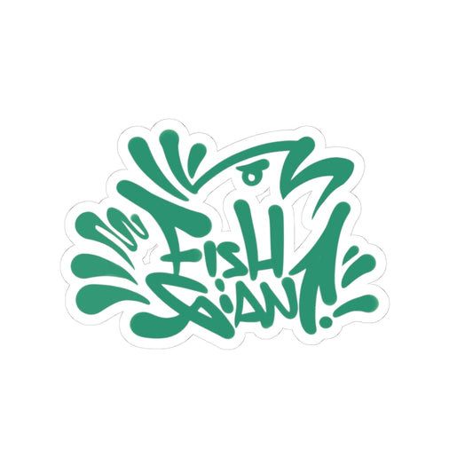 FISHGIANT | STICKERS | CATCHY BASS TAG | GREENS