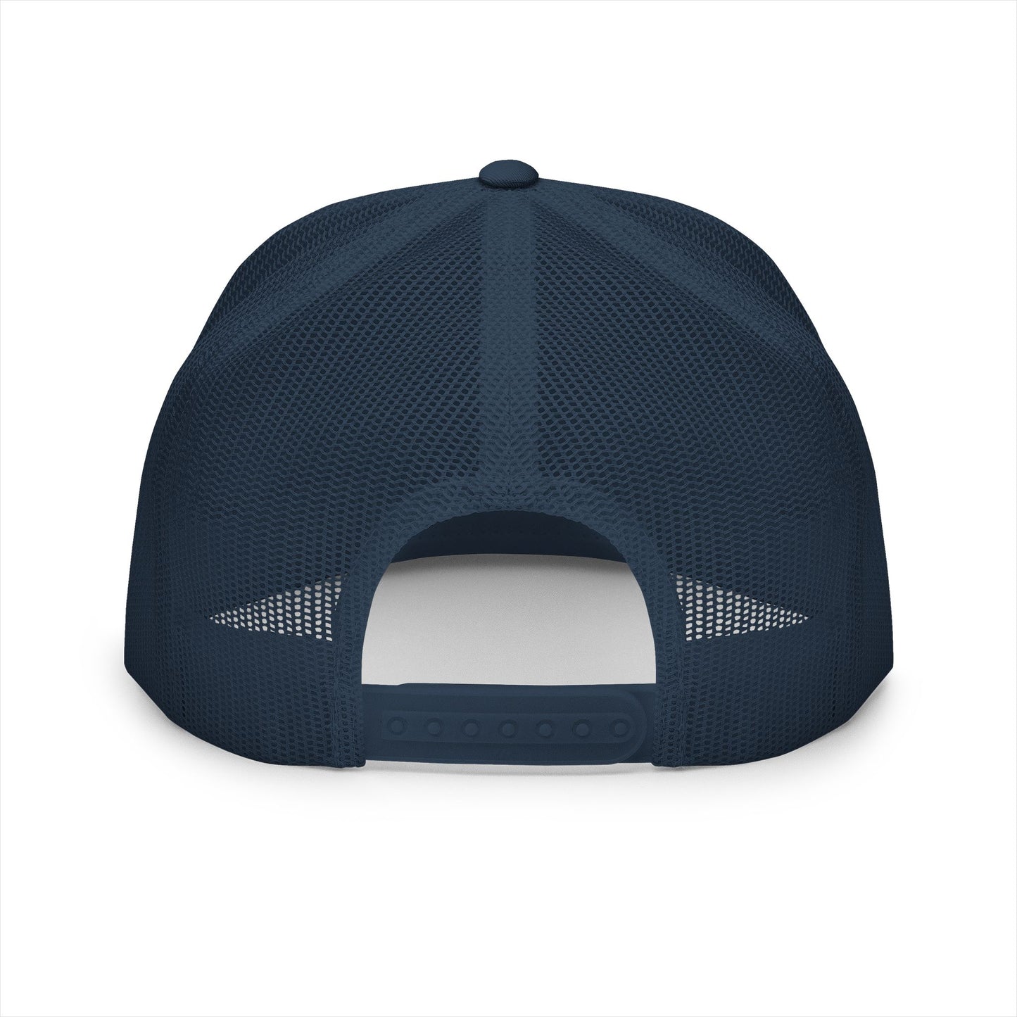 FISHGIANT FLAT BILL HAT| CATCHY BASS TAG | 5 PANEL TRUCKER HAT| EMBROIDERY | 8 COLORS | ONE SIZE FITS ALL