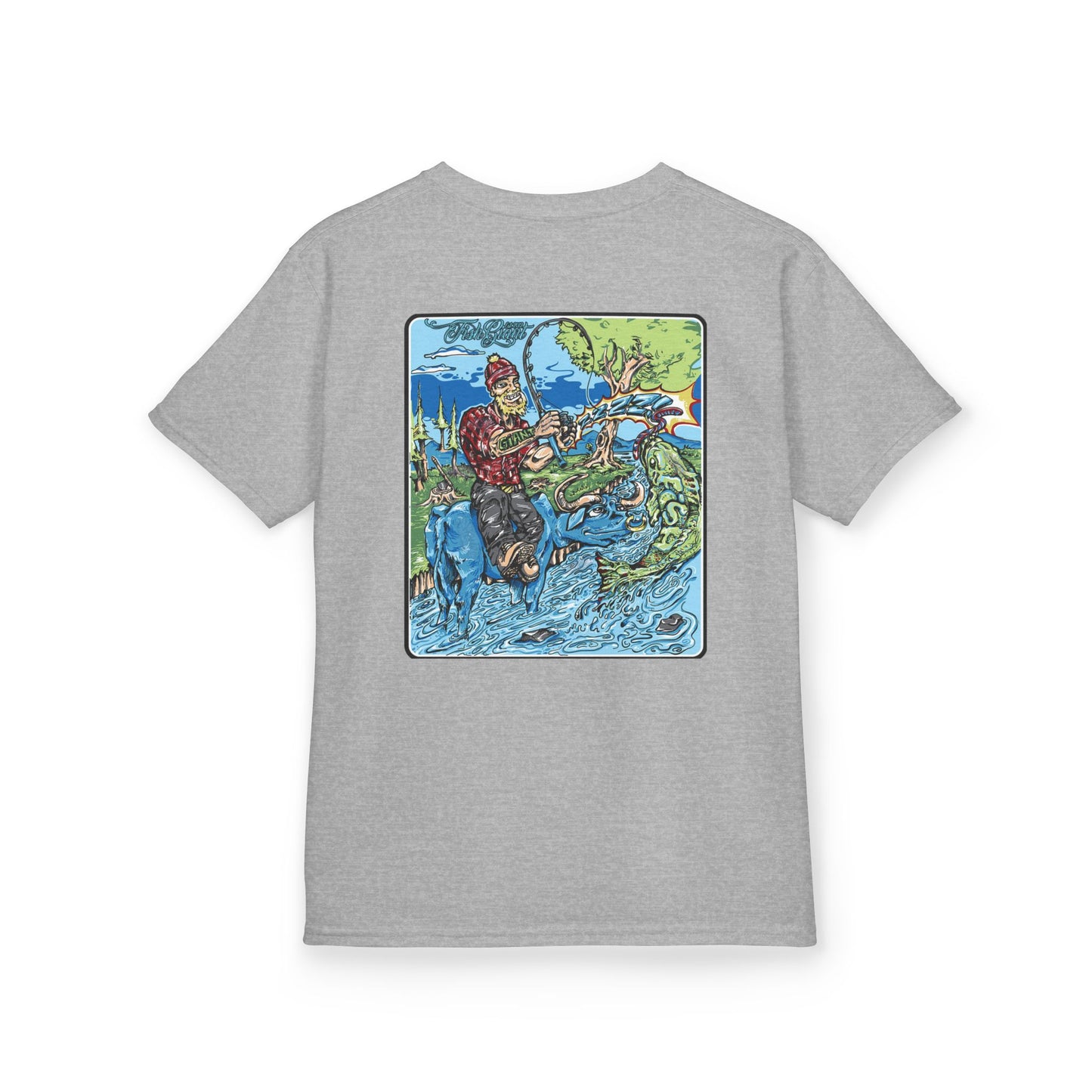 FISHGIANT KIDS TEE | FISH GIANT AND THE OX| SIZES XS - XL | 11 COLORS