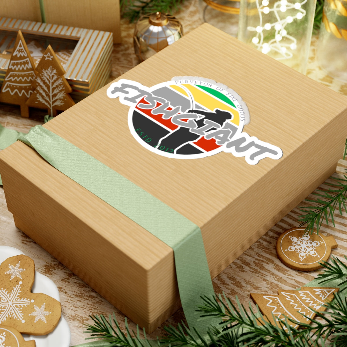 FISHGIANT STICKERS | RASTA FISH GIANT