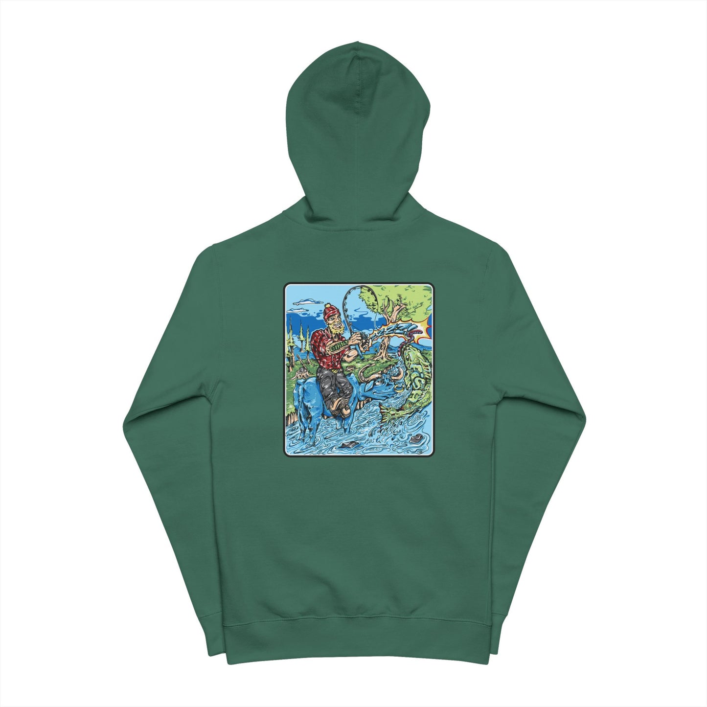FISHGIANT | ZIP UP HOODIE | LIMITED TEAM EDITION | FISH GIANT AND THE OX |