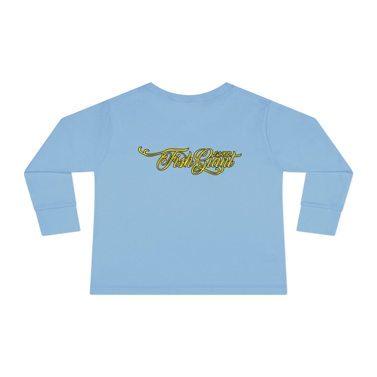 FISHGIANT TODDLER LONG SLEEVE TEE | ORIGINAL BASS WRANGLERS SINCE 2012 | 8 COLORS | 4 SIZES 2T, 3T, 4T, 5-6T |