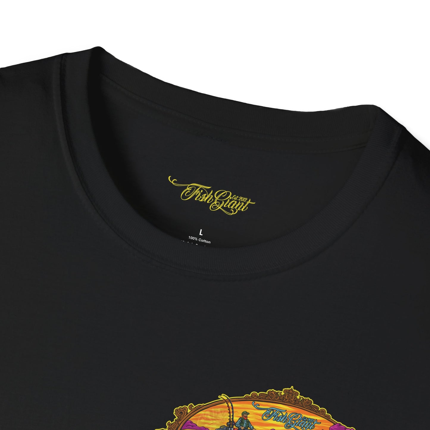 FISHGIANT | MENS SOFT TEE |BASS WRANGLER OG | SIZES XS TO 5XL |