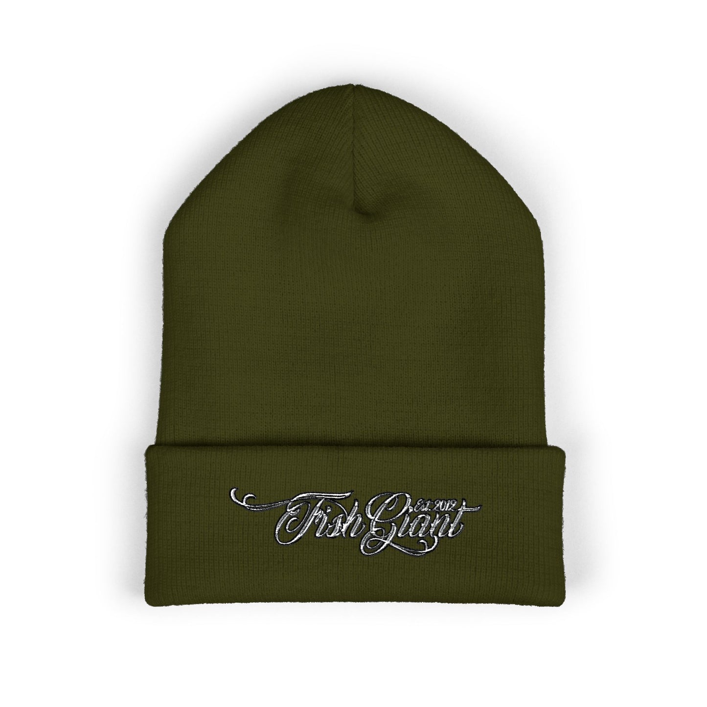 FISHGIANT CLASSIC CUFFED BEANIE WITH EMBROIDERY