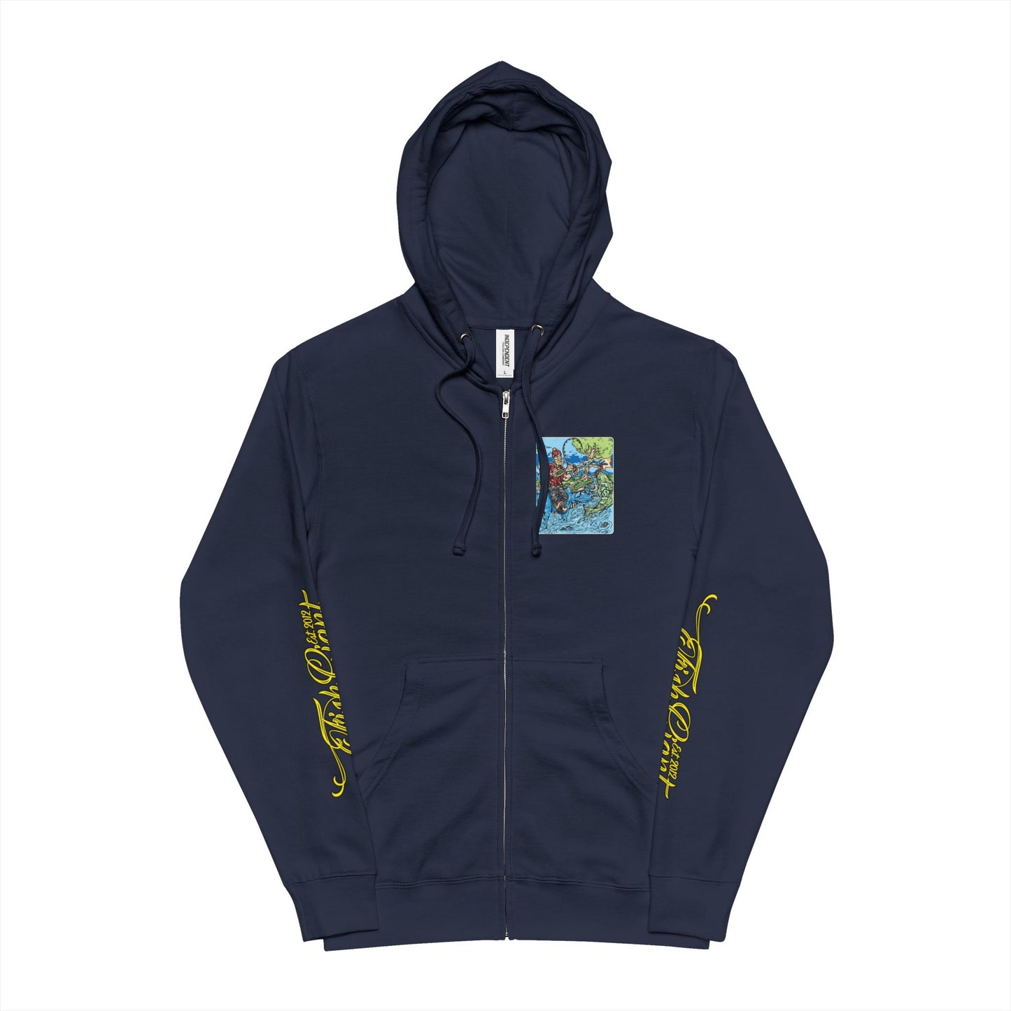 FISHGIANT | ZIP UP HOODIE | LIMITED TEAM EDITION | FISH GIANT AND THE OX |