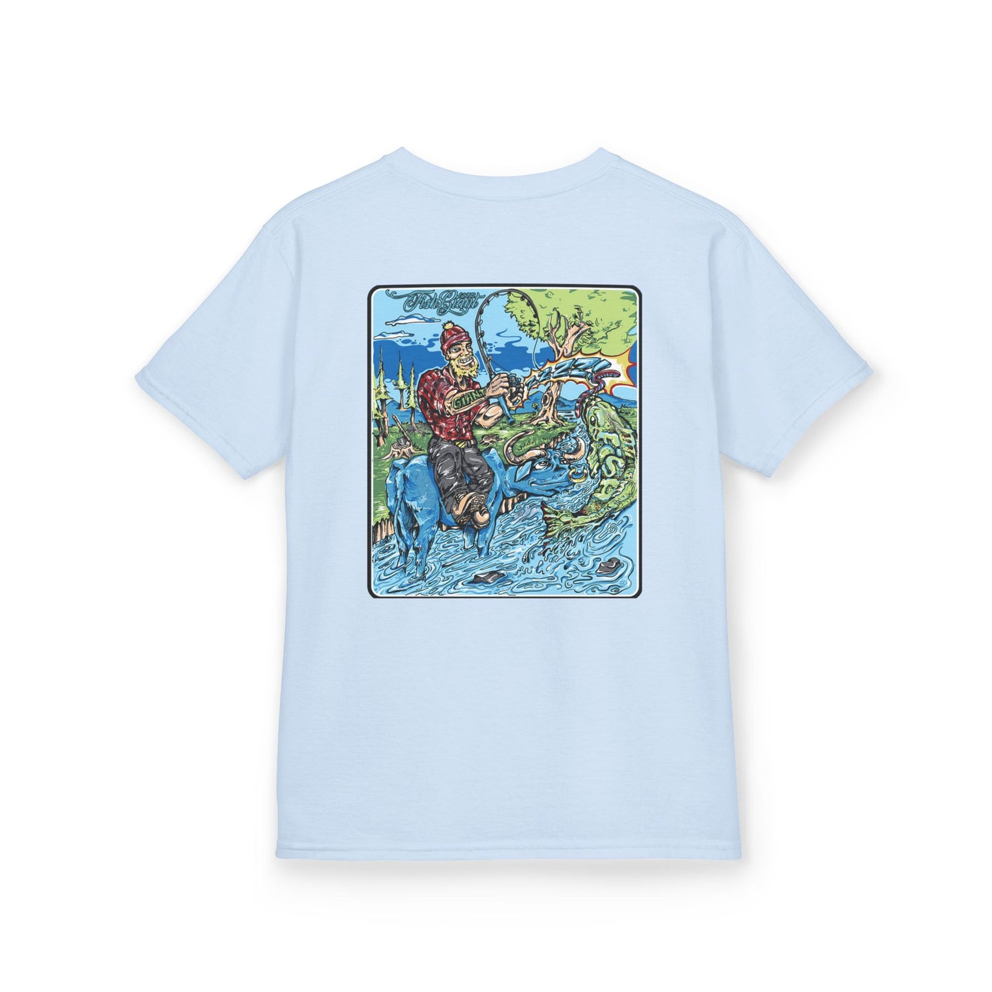FISHGIANT KIDS TEE | FISH GIANT AND THE OX| SIZES XS - XL | 11 COLORS