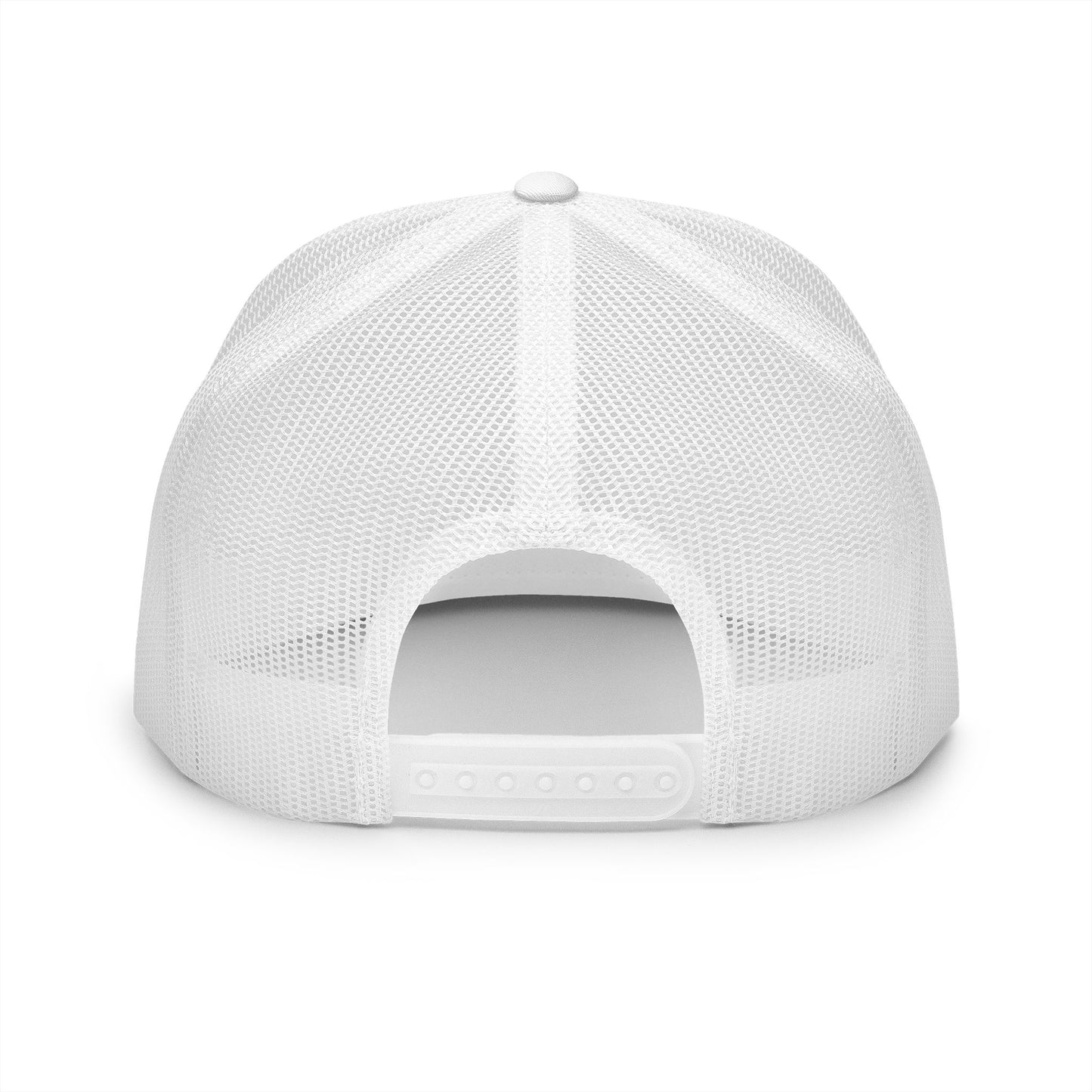 FISHGIANT FLAT BILL HAT| CATCHY BASS TAG | 5 PANEL TRUCKER HAT| EMBROIDERY | 8 COLORS | ONE SIZE FITS ALL