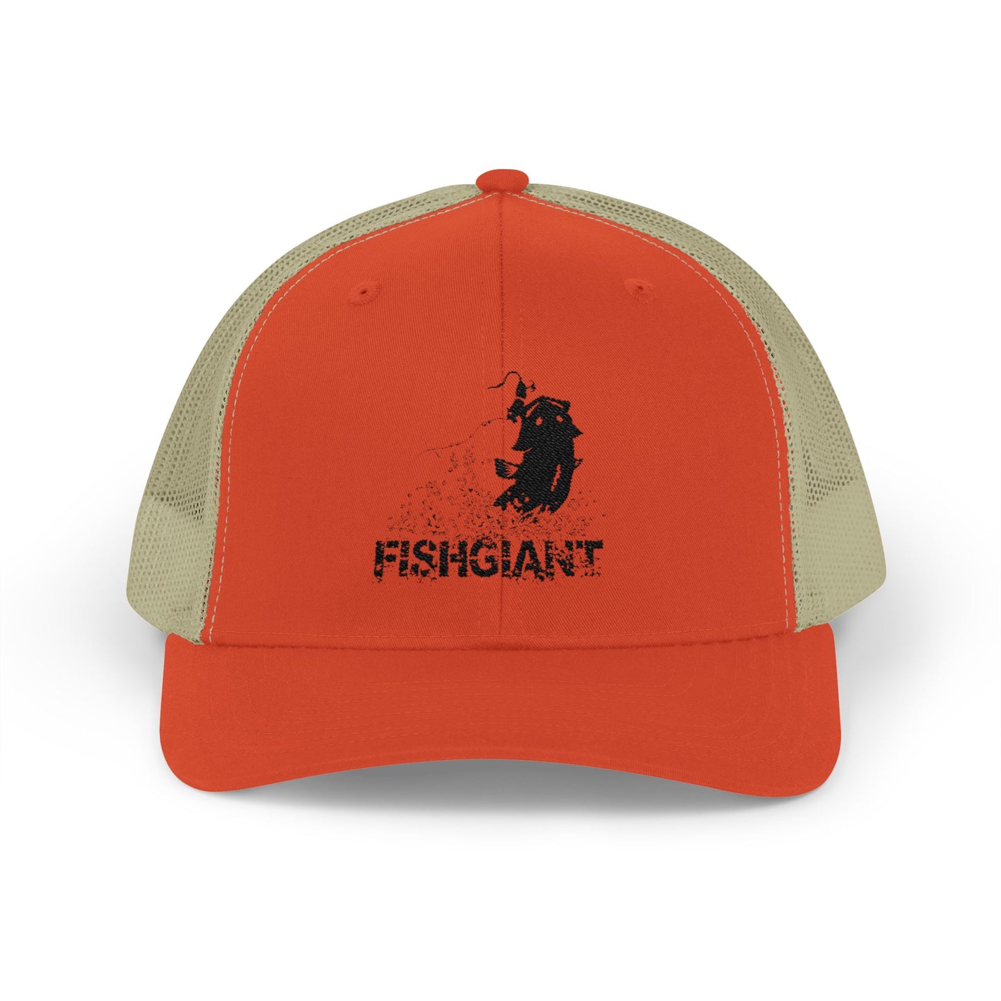 FISHGIANT | SNAPBACK TRUCKER CAP | 15 COLORS | CLASSIC RAT BASS