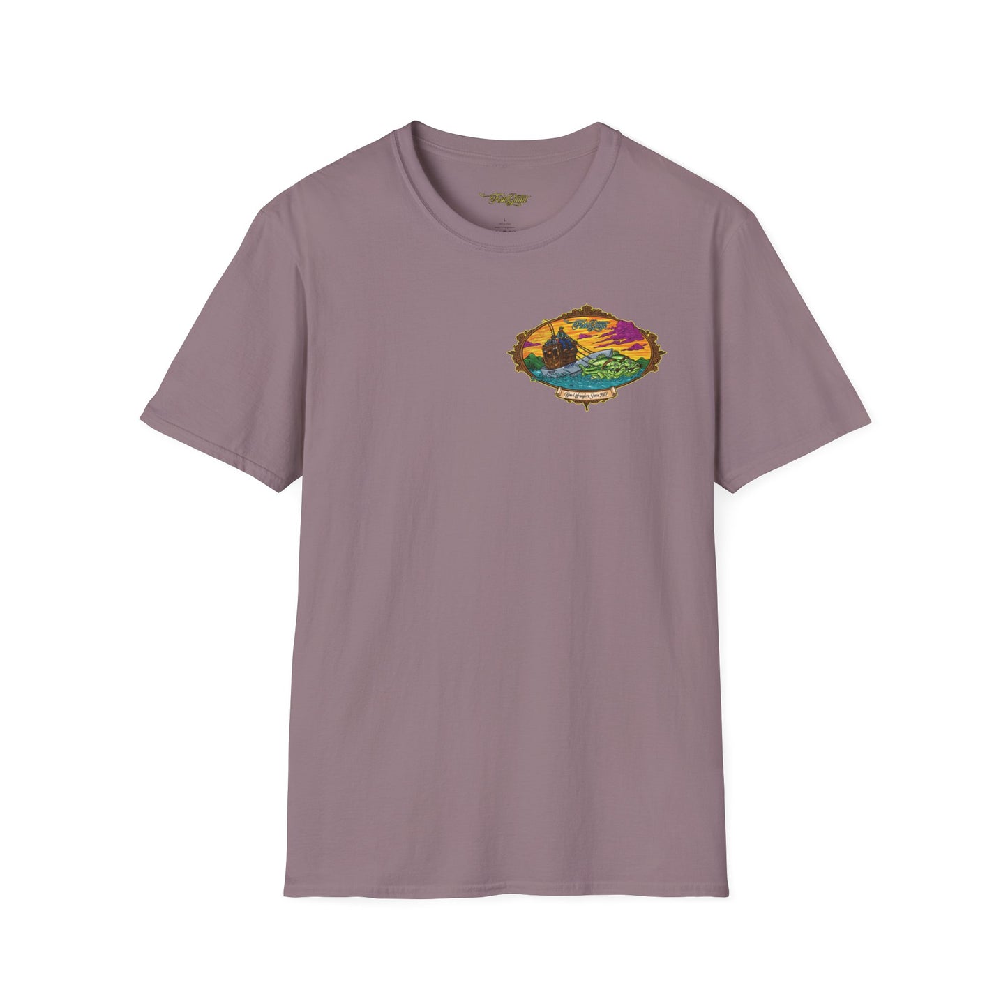 FISHGIANT | MENS SOFT TEE |BASS WRANGLER OG | SIZES XS TO 5XL |