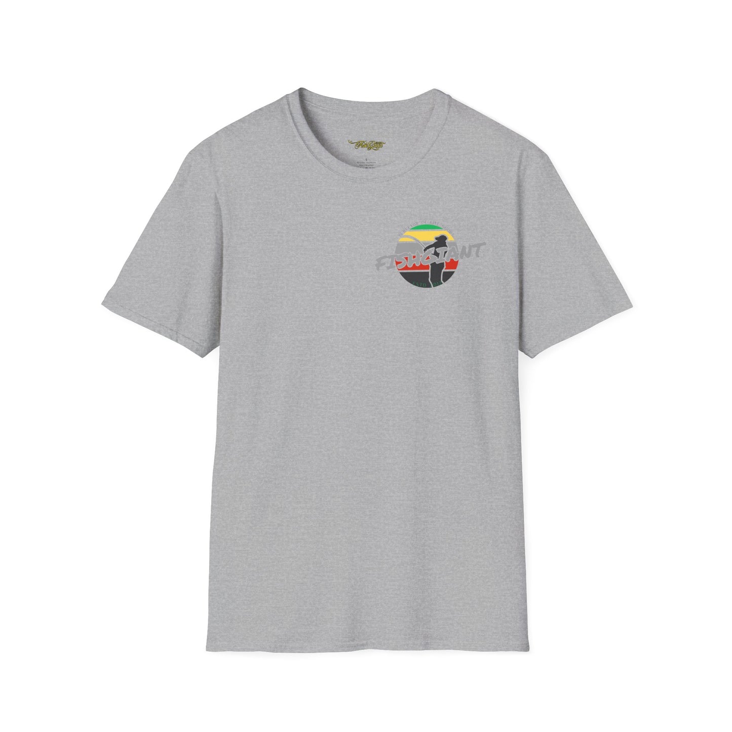 FISHGIANT SOFT TEE | RASTA FISH GIANT | 11 COLORS | SIZES XS - 5XL | GREAT GIFT IDEA FOR HIM OR HER