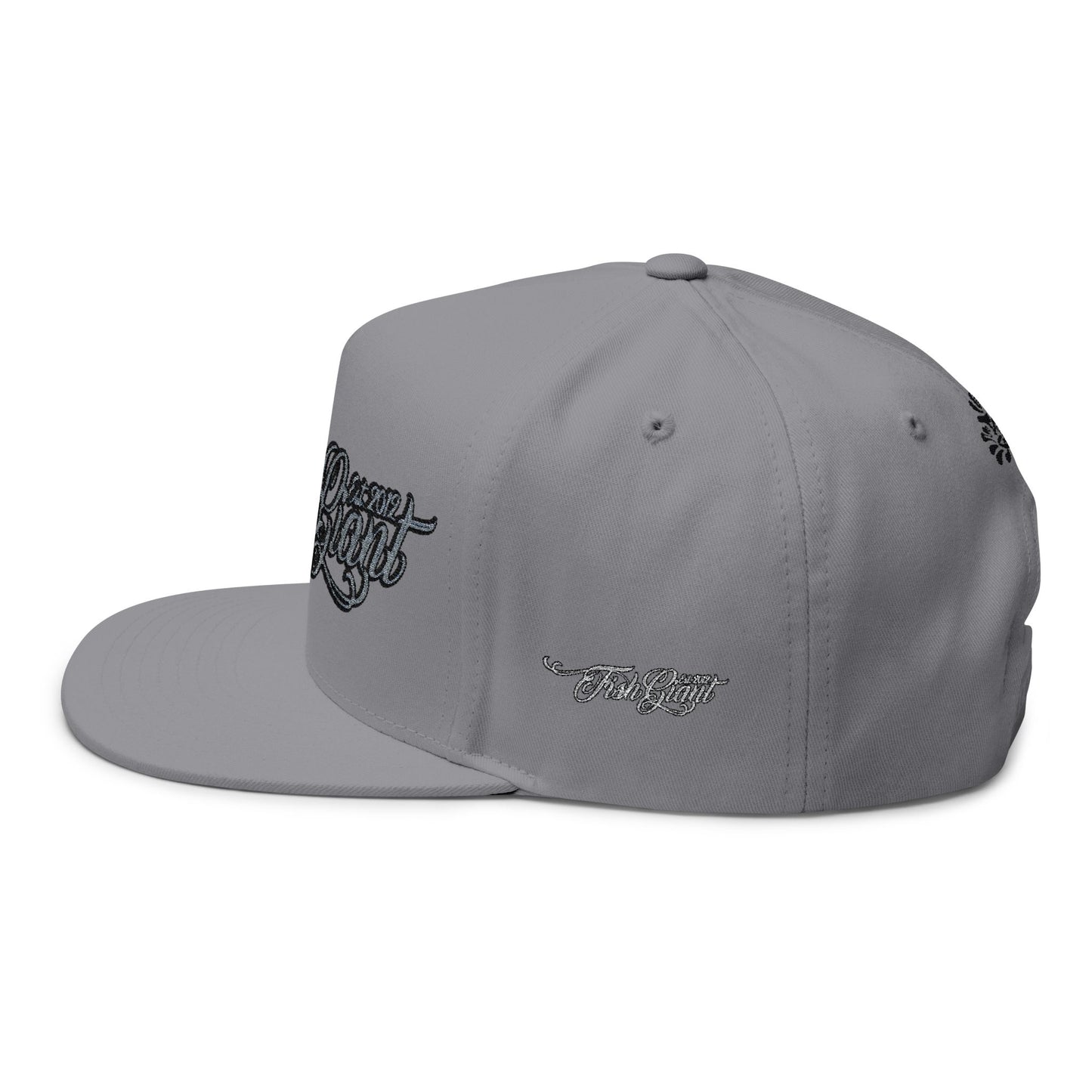 FISHGIANT | CALIFORWARD | FLAT BILL CAP | EMBROIDERY ON ALL SIDES