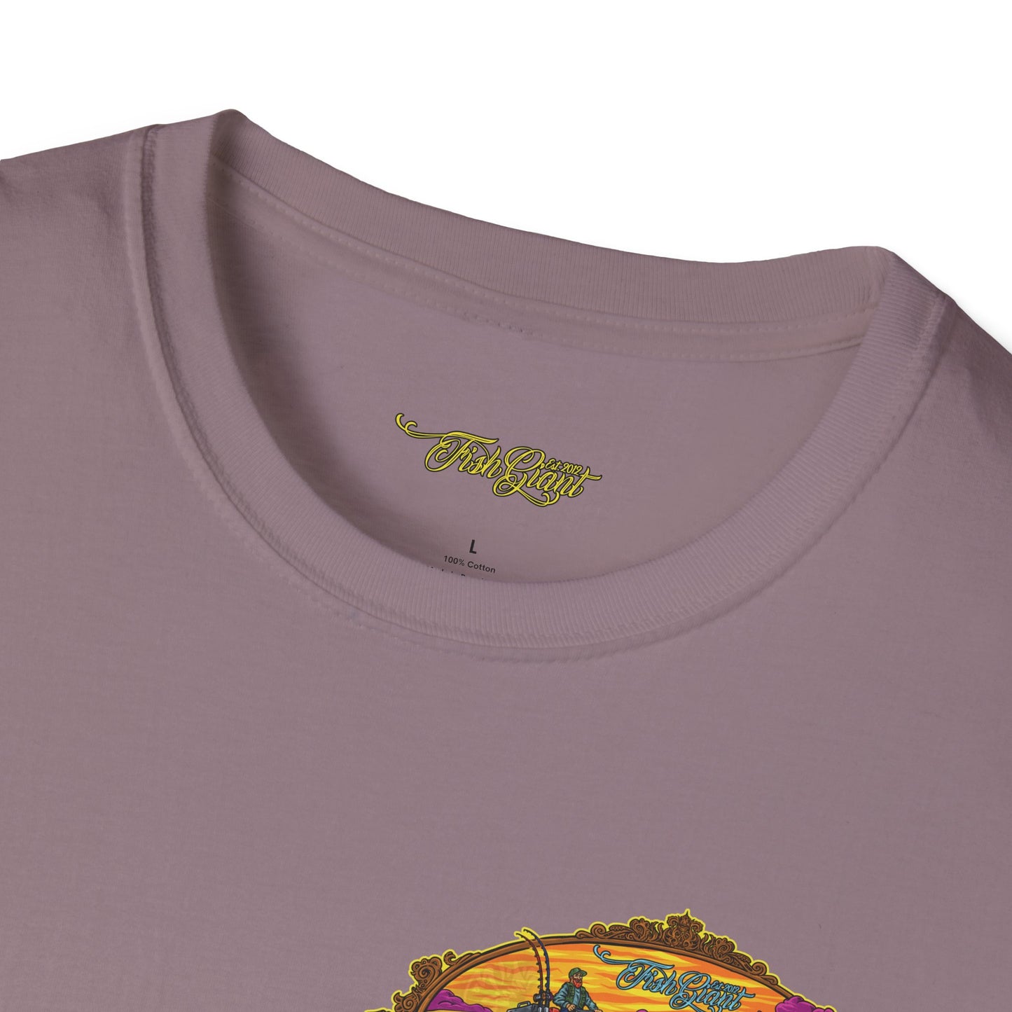 FISHGIANT | MENS SOFT TEE |BASS WRANGLER OG | SIZES XS TO 5XL |