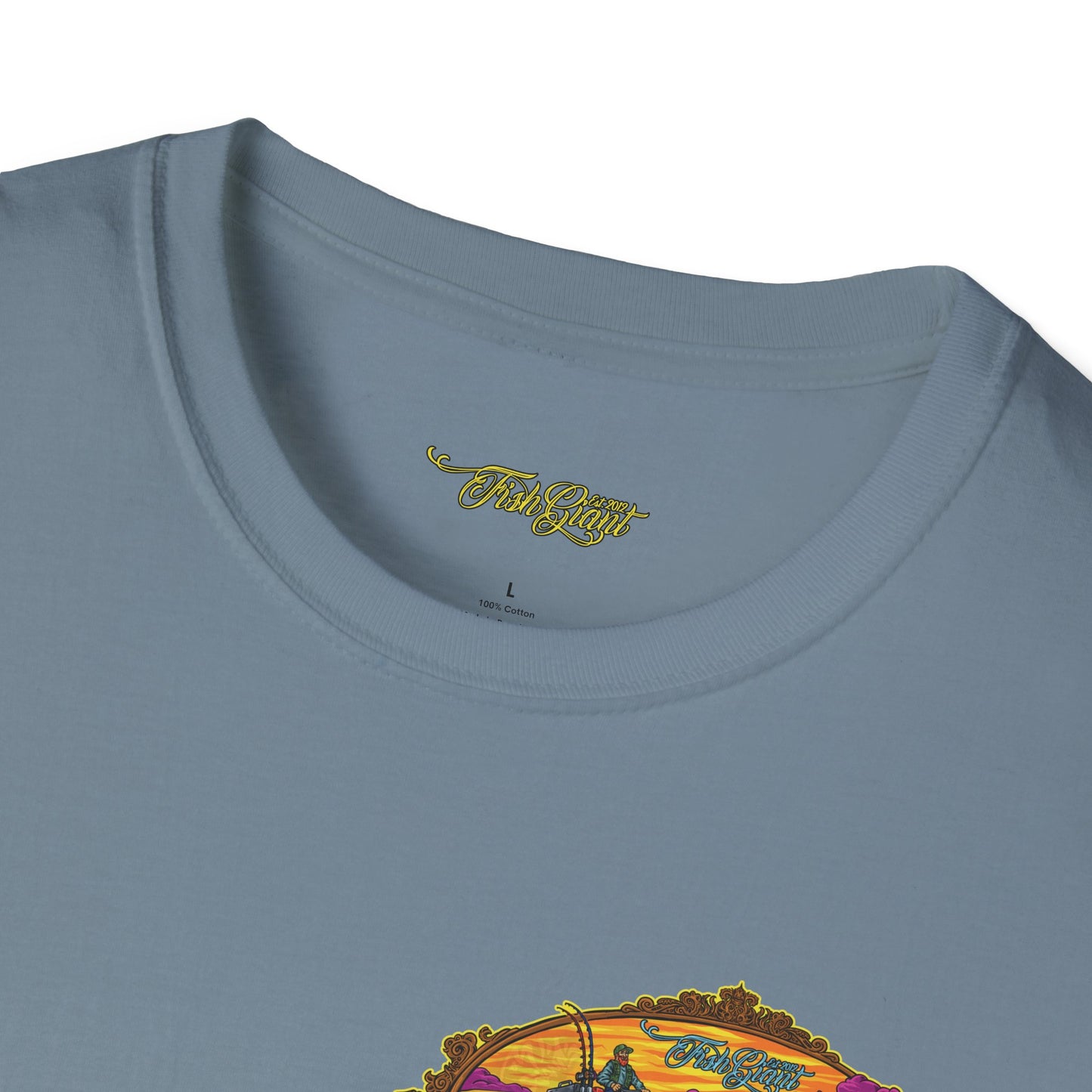 FISHGIANT | MENS SOFT TEE |BASS WRANGLER OG | SIZES XS TO 5XL |