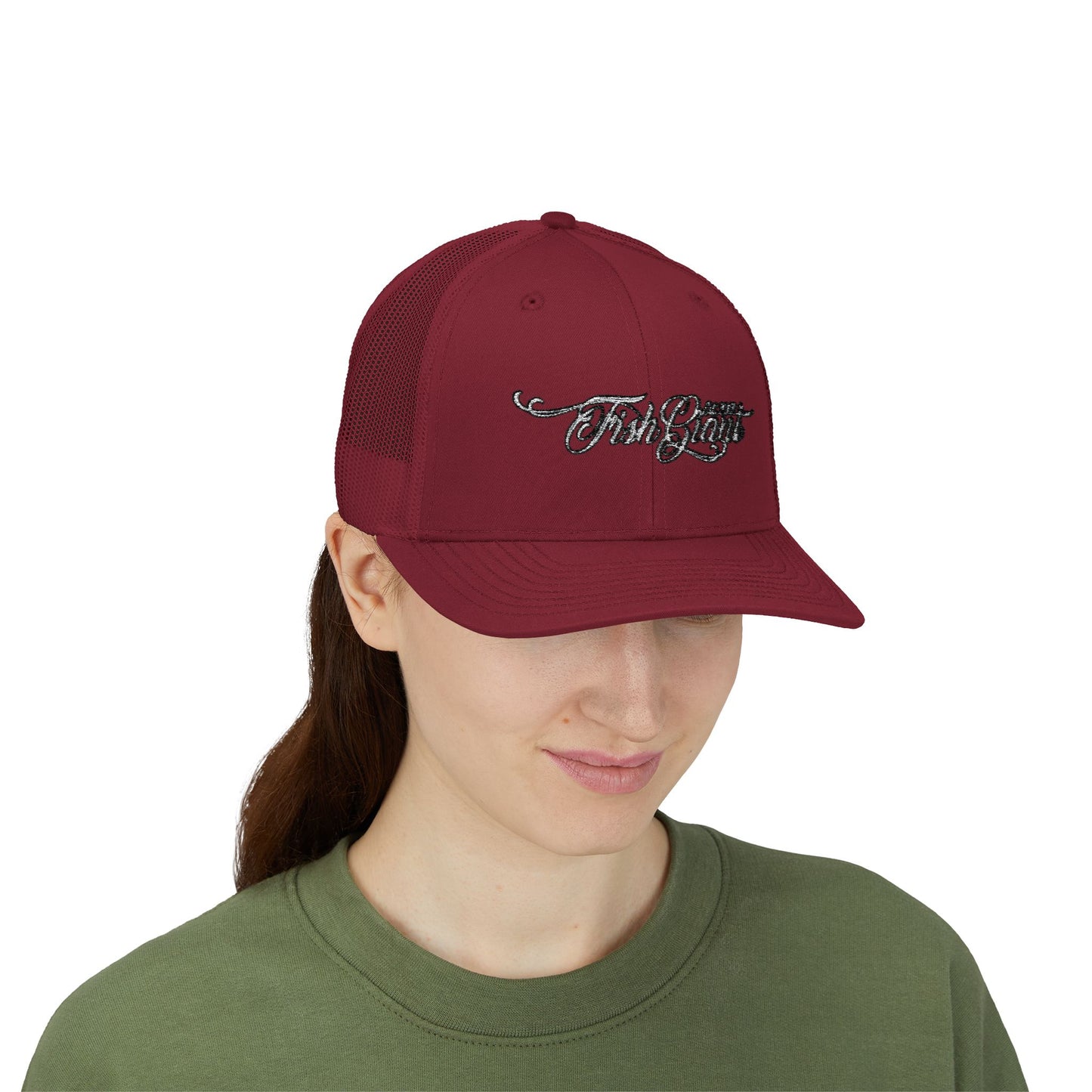 FISHGIANT | SNAPBACK TRUCKER CAP |FISHGIANT SINCE 2012 | 23 SIZES| EMBROIDARY
