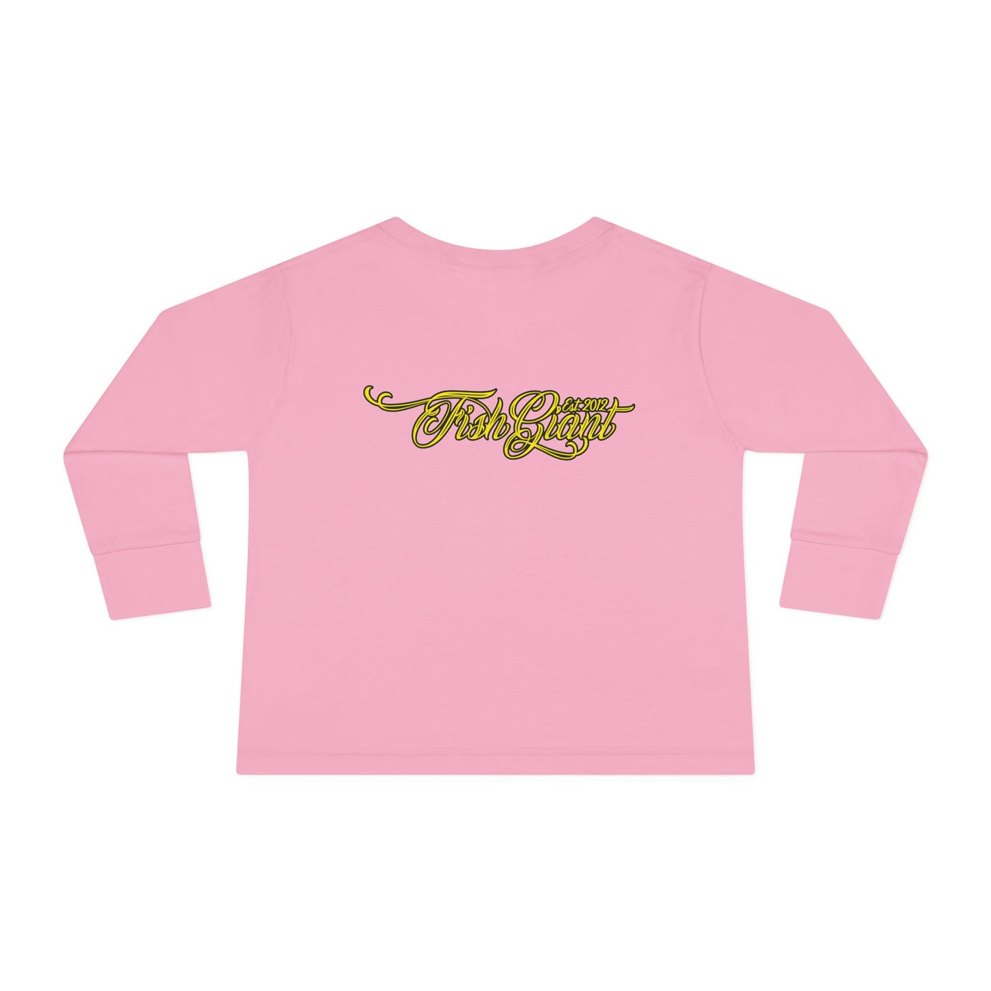 FISHGIANT TODDLER LONG SLEEVE TEE | ORIGINAL BASS WRANGLERS SINCE 2012 | 8 COLORS | 4 SIZES 2T, 3T, 4T, 5-6T |