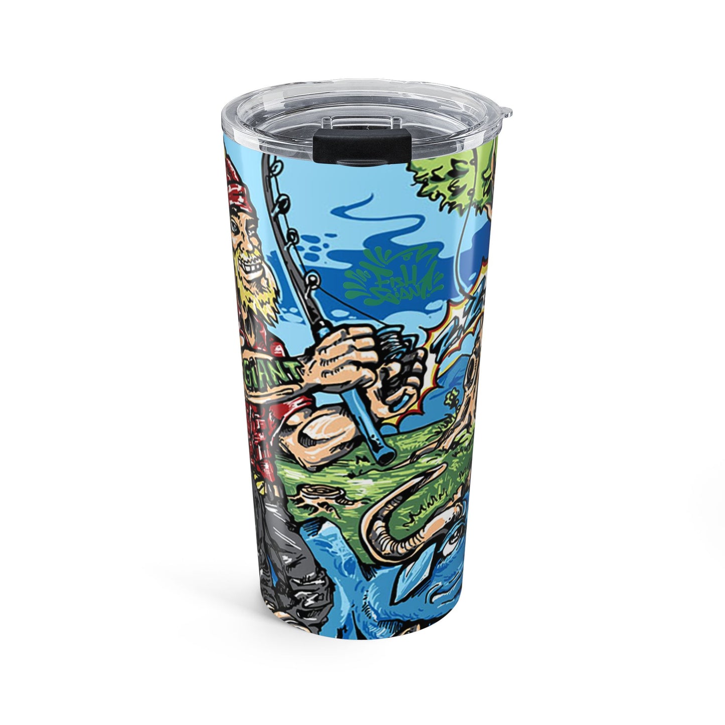 FISHGIANT 20 OZ TRAVELER TUMBLER | FISH GIANT AND THE OXE