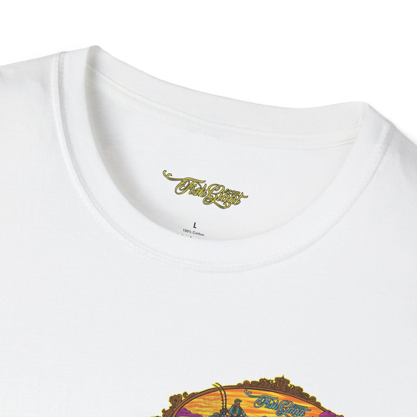 FISHGIANT | MENS SOFT TEE |BASS WRANGLER OG | SIZES XS TO 5XL |