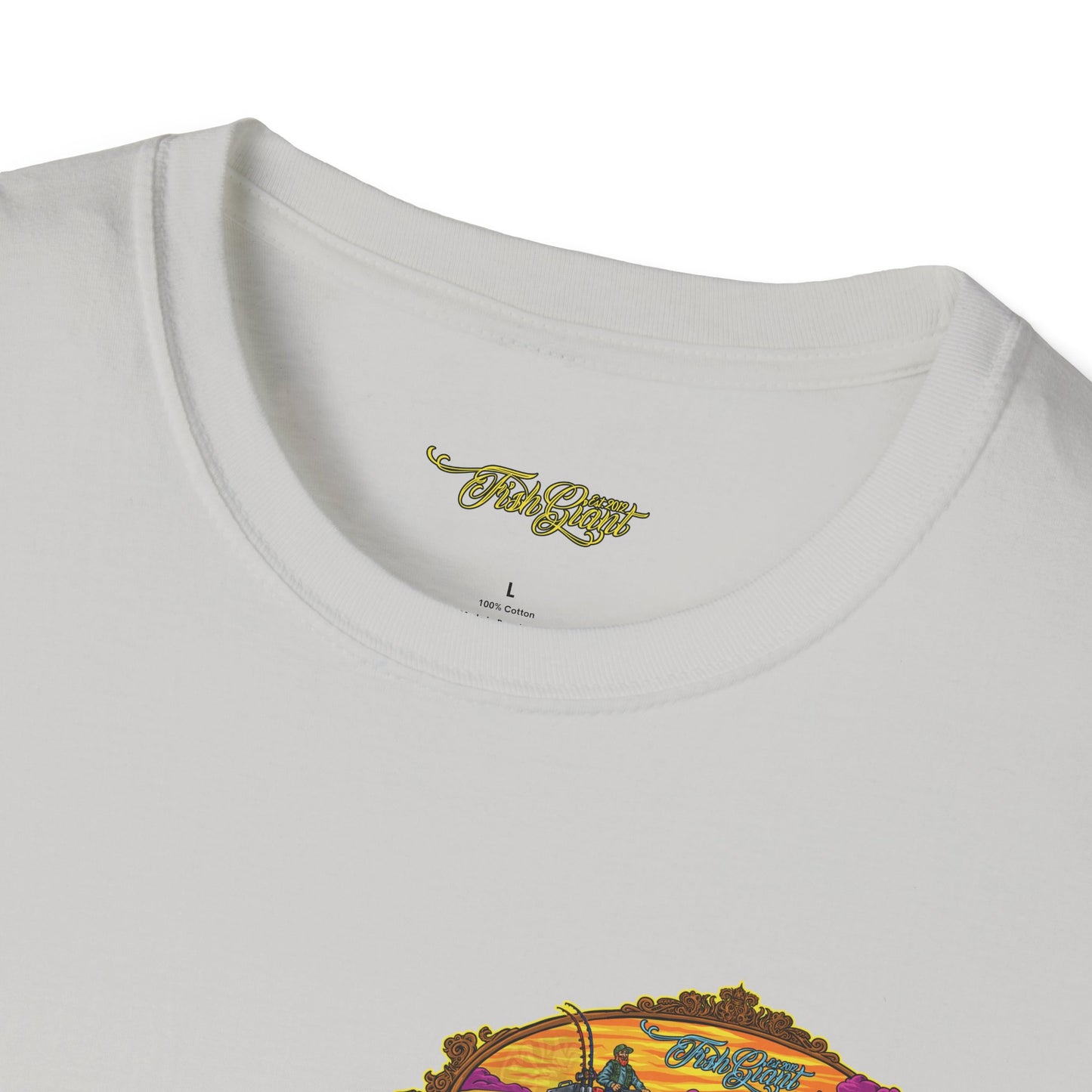 FISHGIANT | MENS SOFT TEE |BASS WRANGLER OG | SIZES XS TO 5XL |