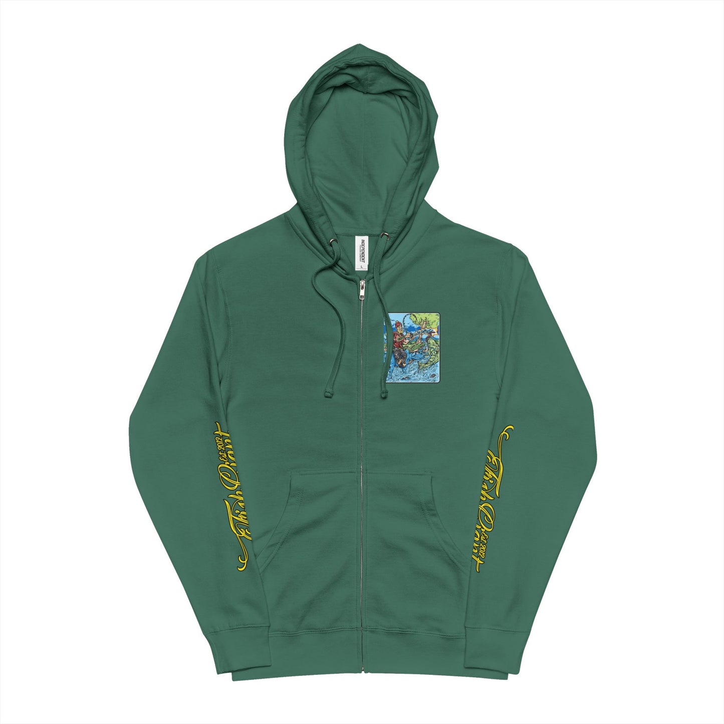 FISHGIANT | ZIP UP HOODIE | LIMITED TEAM EDITION | FISH GIANT AND THE OX |