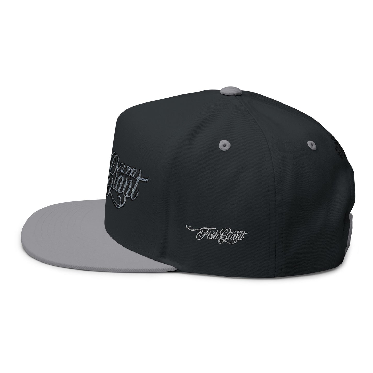 FISHGIANT | CALIFORWARD | FLAT BILL CAP | EMBROIDERY ON ALL SIDES