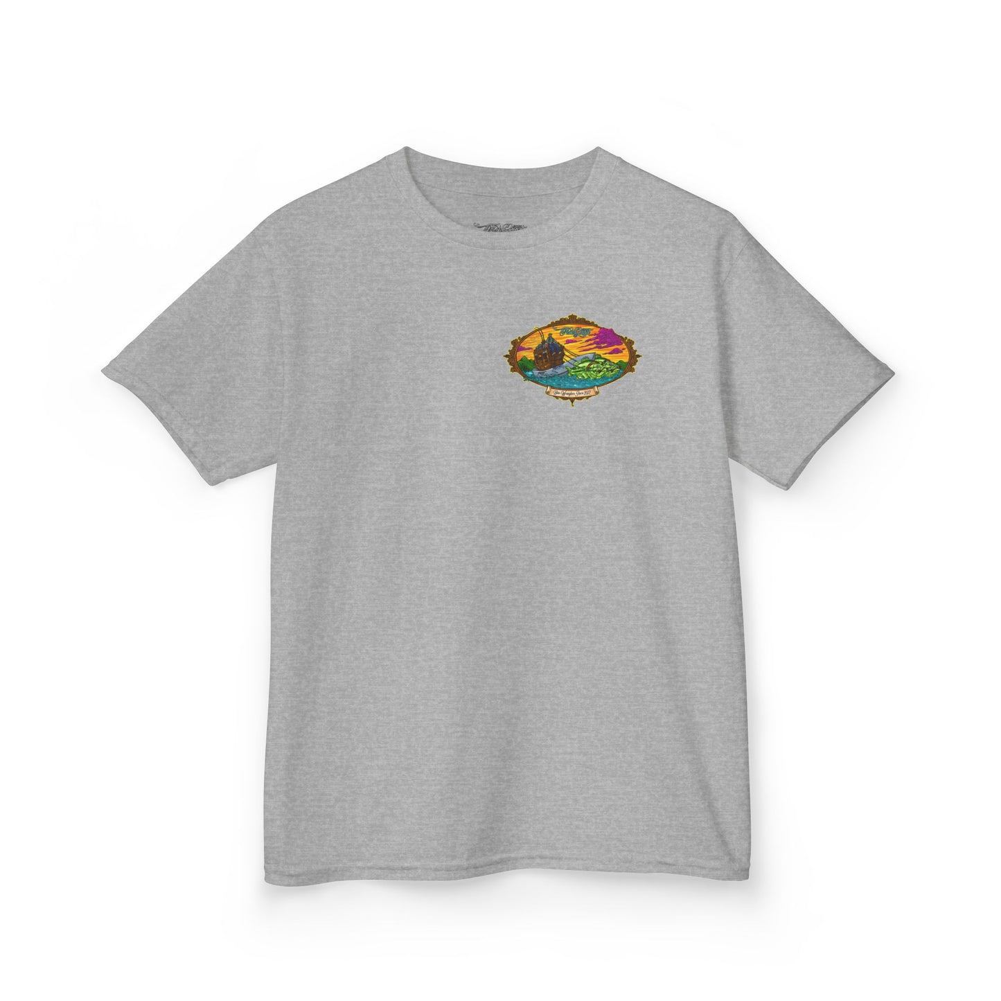 FISHGIANT KIDS TEE | BASS WRANGLER | SIZES XS - XL | 13 COLOR OPTIONS