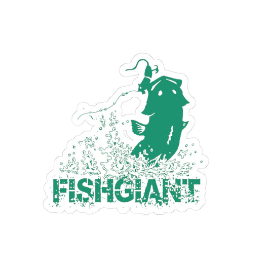 FISHGIANT | STICKERS | JUMPING RAT BASS | GREENS
