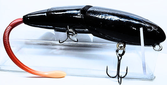 EL RATON WOODEN RAT | RATZILLA 12 INCH 3P | BLACK | GLOSS FINISH