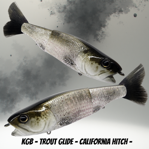 KGB - TROUT - CALIFORNIA HITCH - GLIDE BAIT