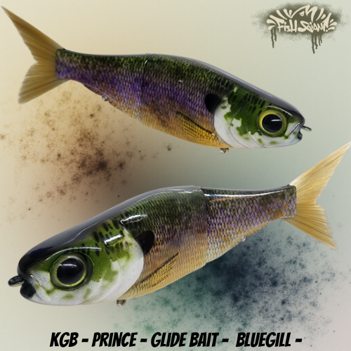 KGB - PRINCE - BLUEGILL - GLIDE BAIT