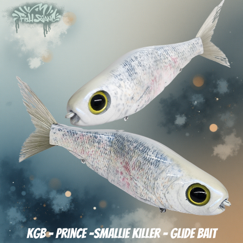 KGB SWIMBAITS - PRINCE - SMALLIE SMASHER - GLIDE BAIT